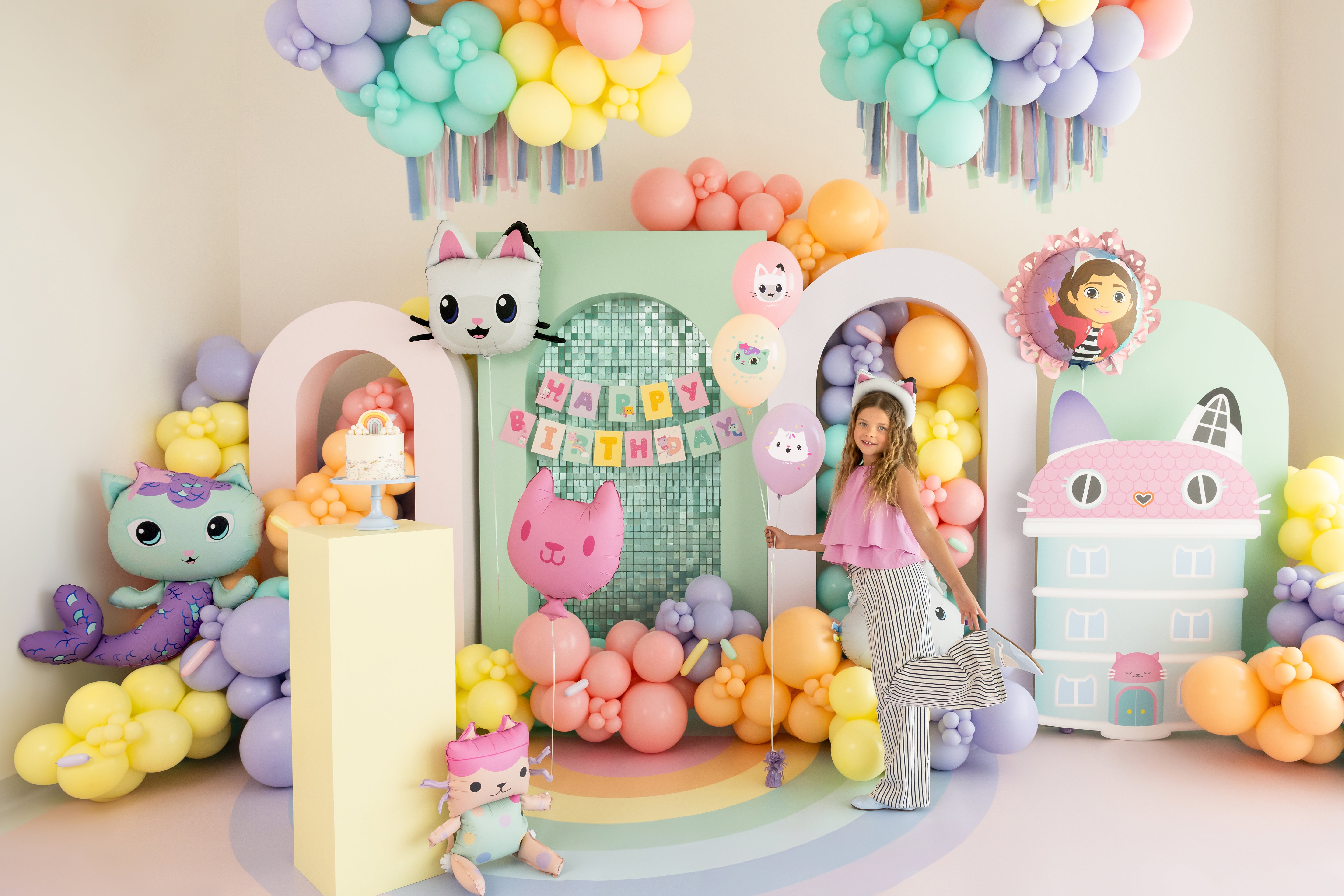 Ballonger Gabbys Dukkehus Miks 6 stk