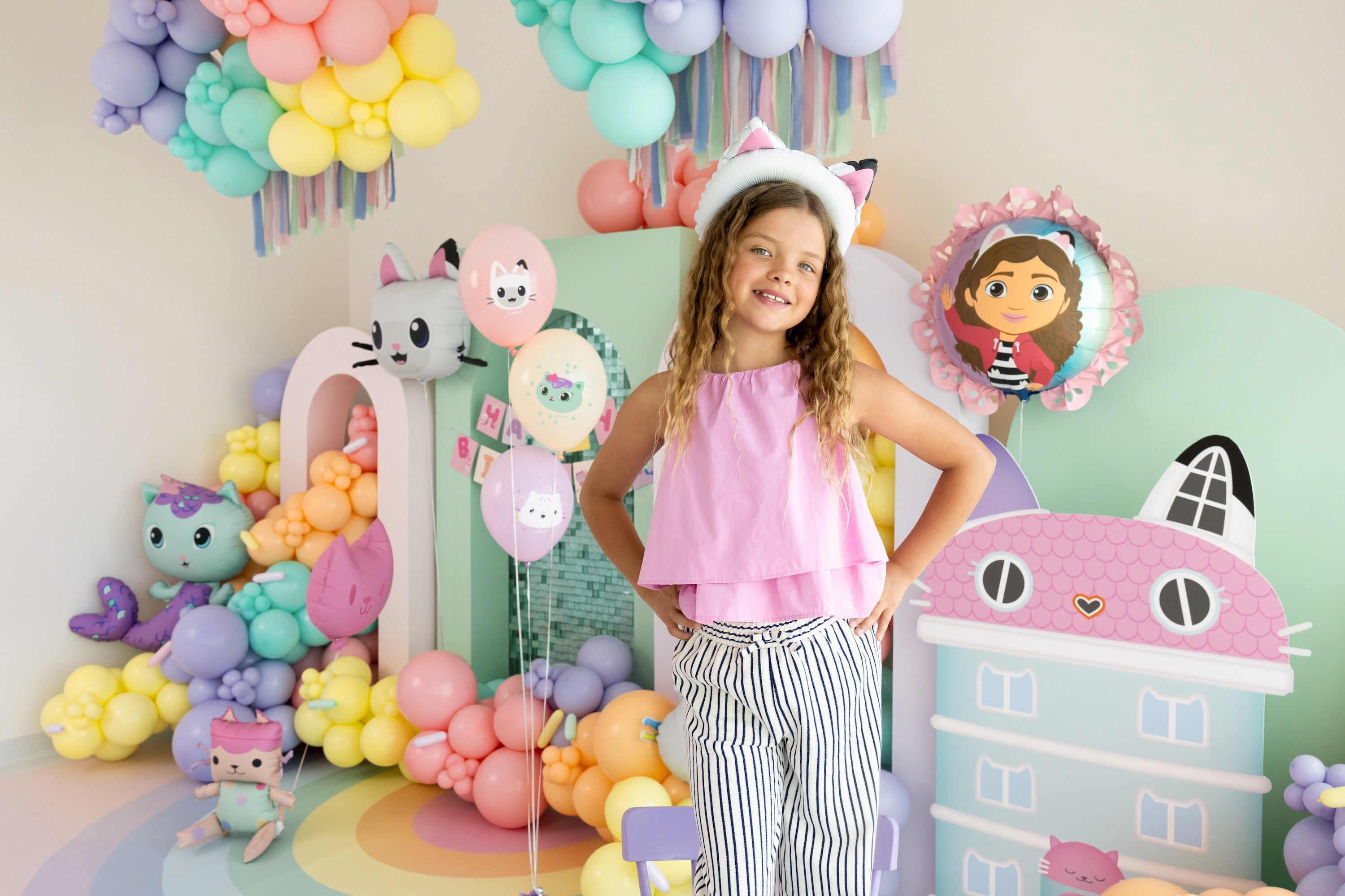 Ballonger Gabbys Dukkehus Miks 6 stk