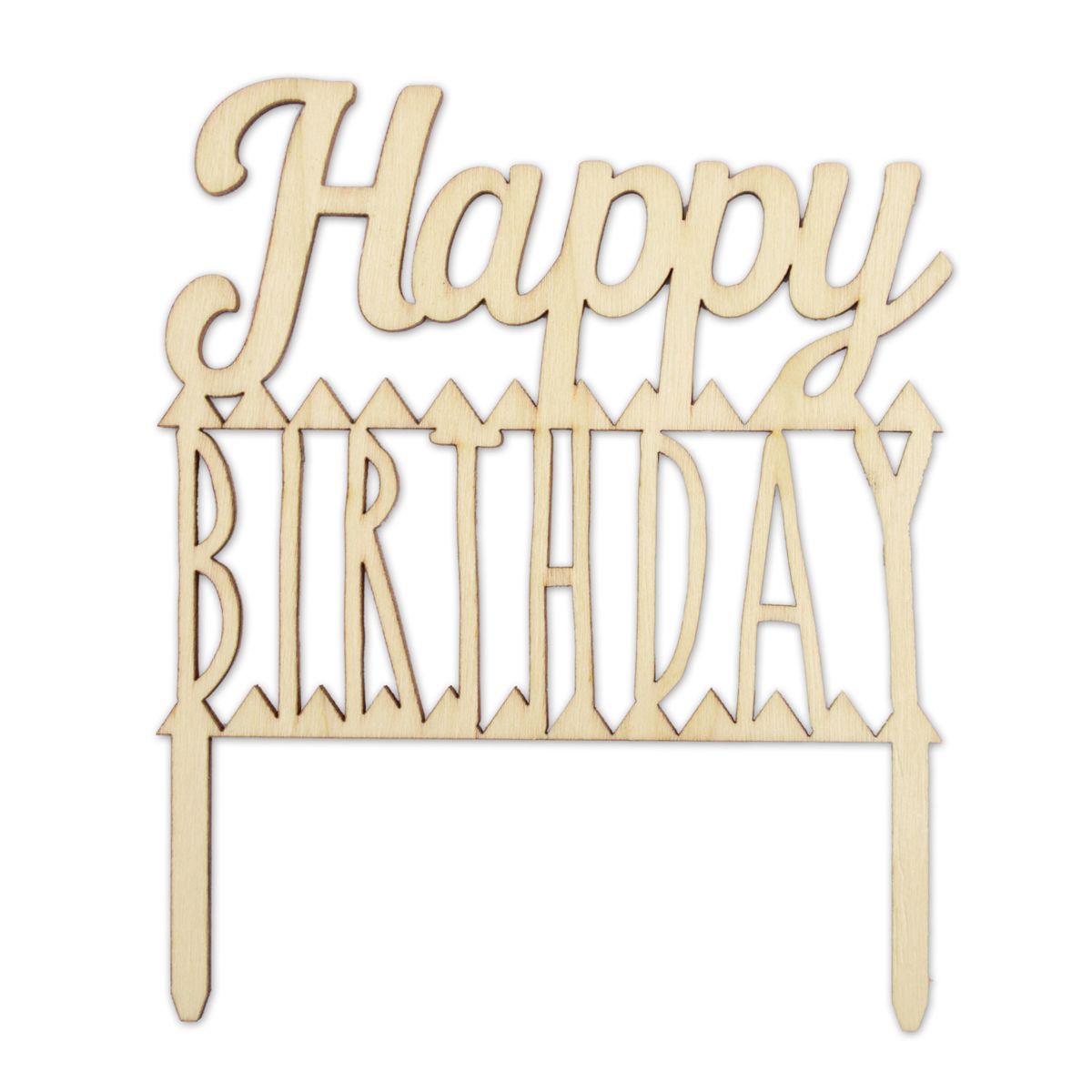 ScrapCooking Kaketopp i tre Happy Birthday