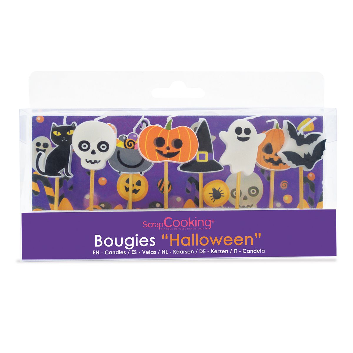ScrapCooking Kakelys Halloween 8stk