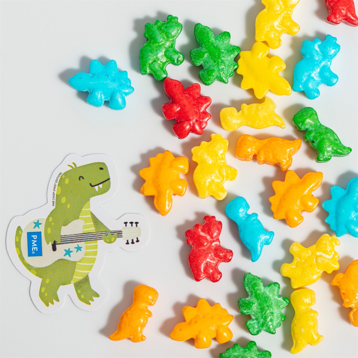 PME Kakestrø Dinosaurus 25g