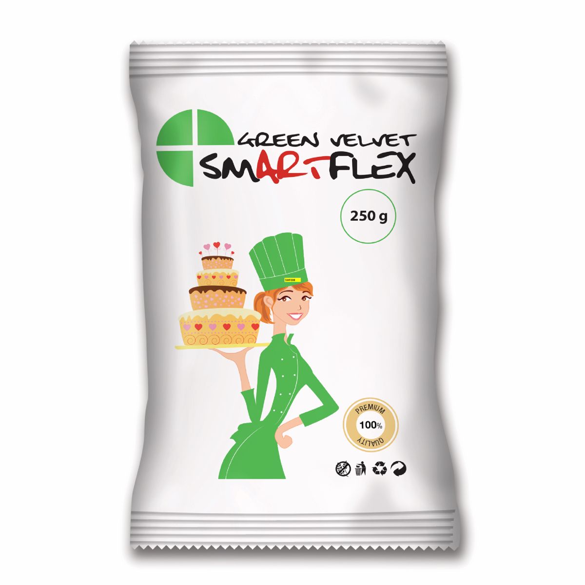SmartFlex Fondant Green Velvet 250g