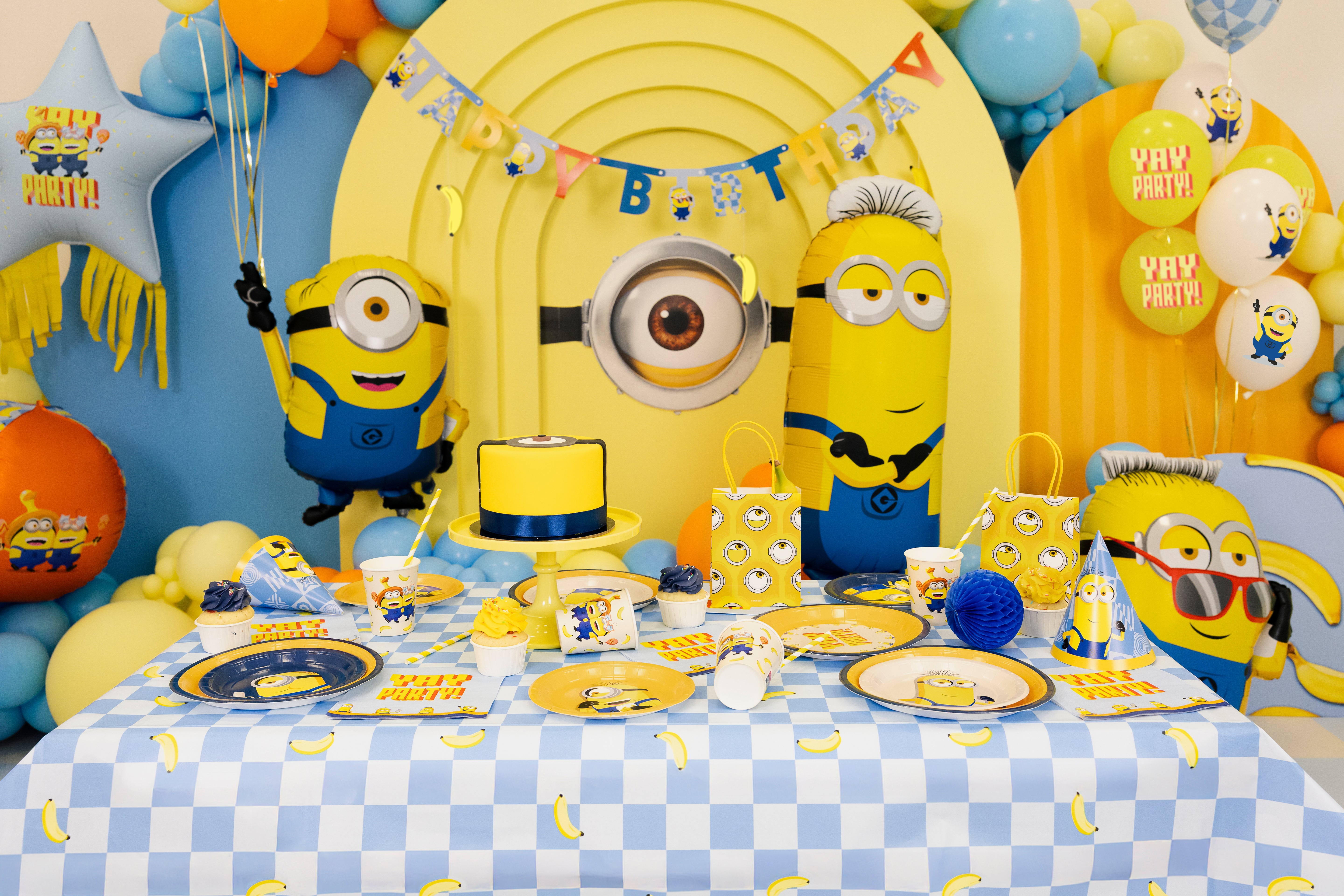 Gavepose Papir Minions, 6 stk