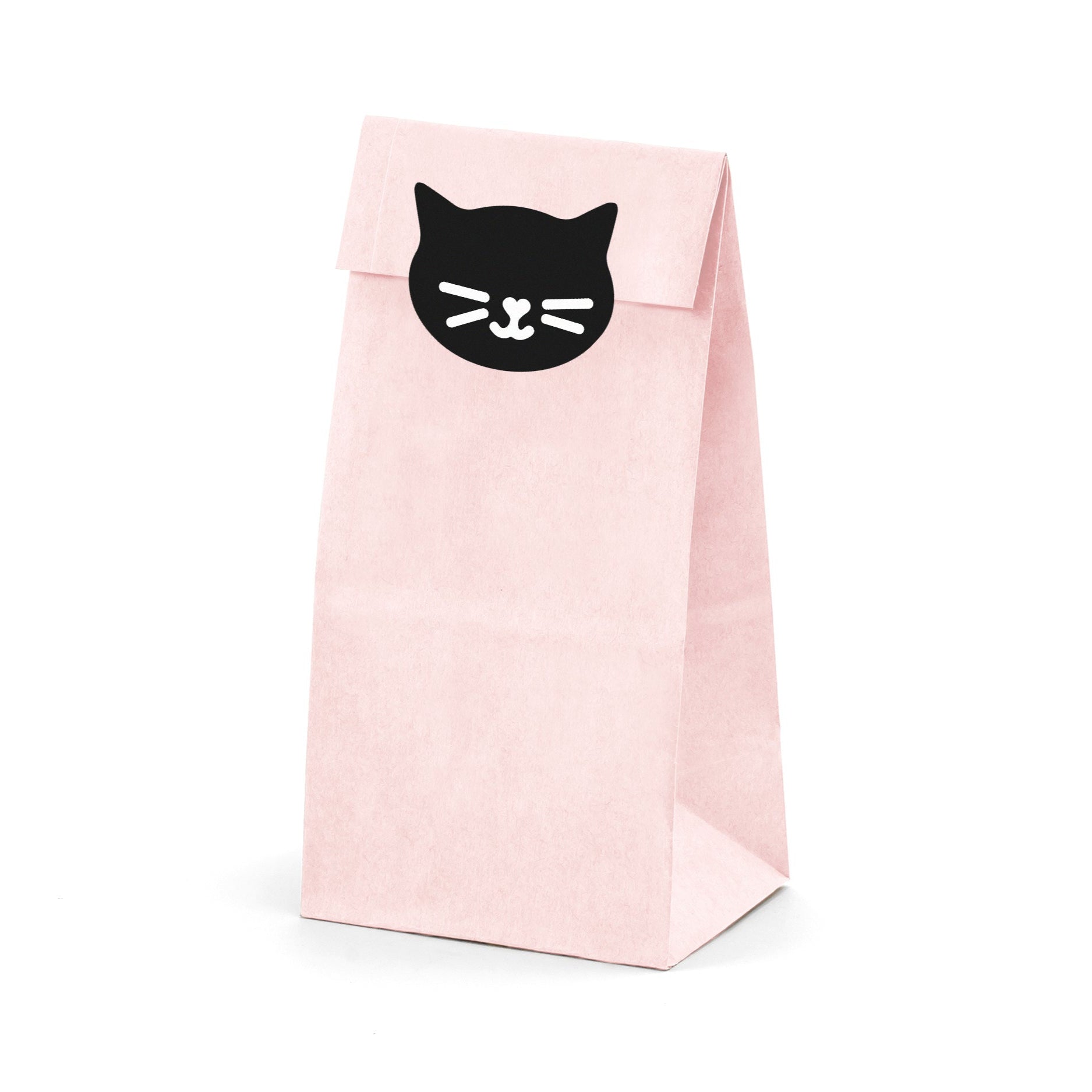 Gavepose Katter Rosa Papir, 6 pk