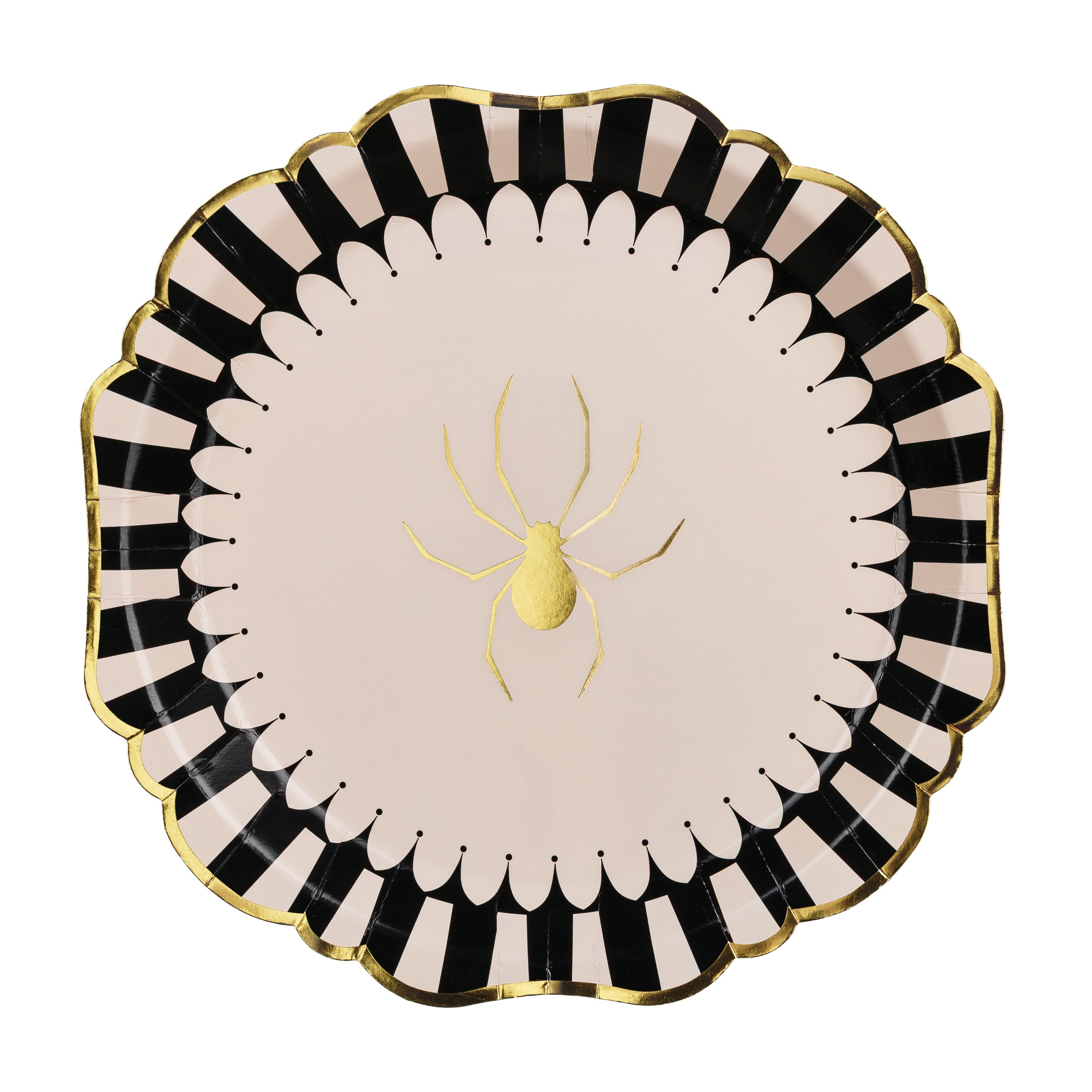 Papptallerken Spider 23cm, 6 stk