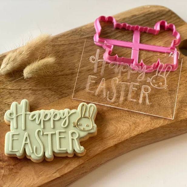 Utstikker og embosser Happy Easter