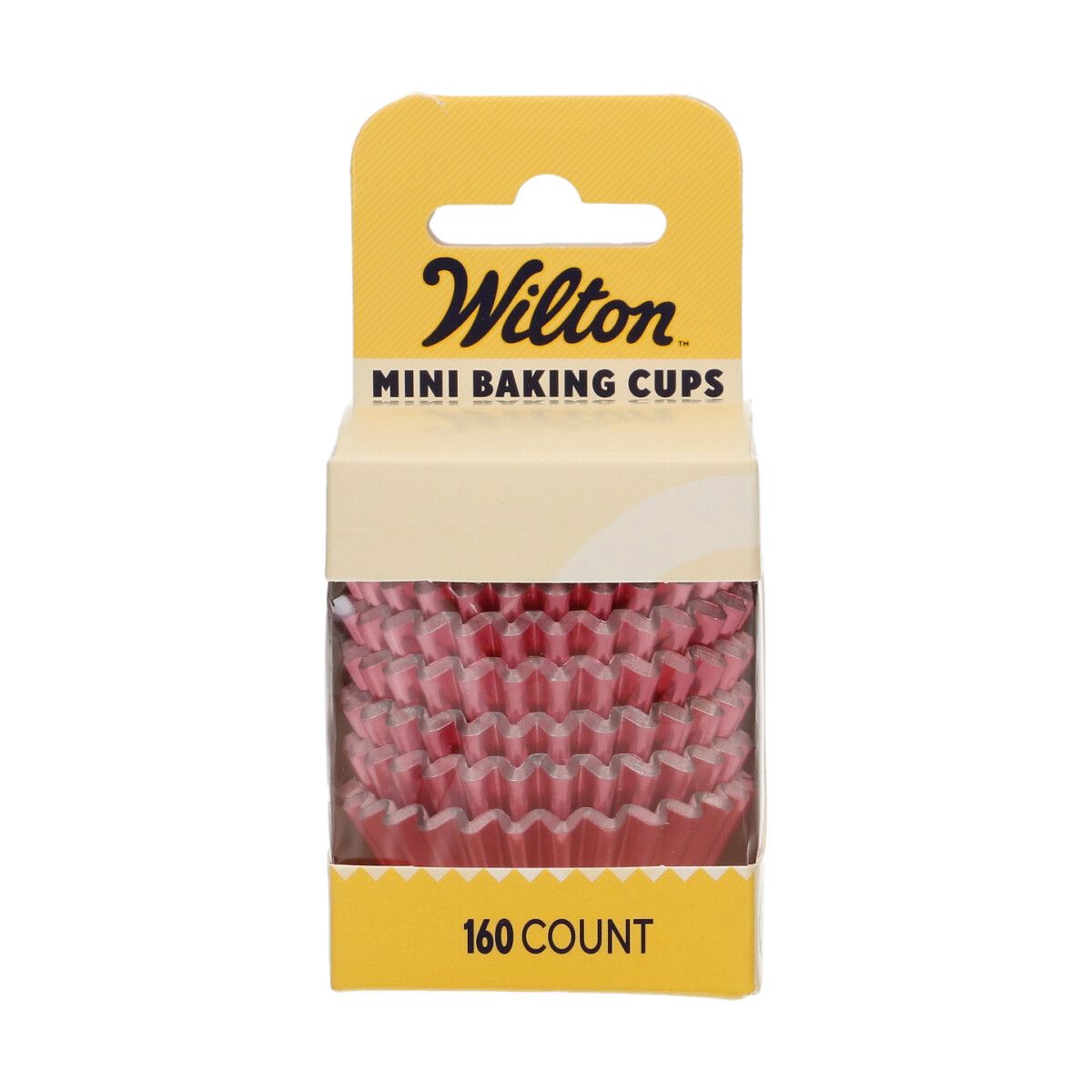 Wilton Mini Metallic Muffinsformer Rosé Gull 160 stk