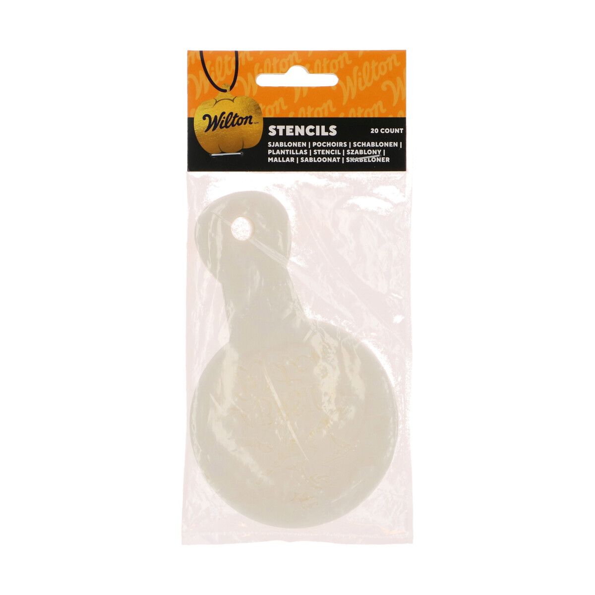 Wilton stensiler Halloween 20 pk
