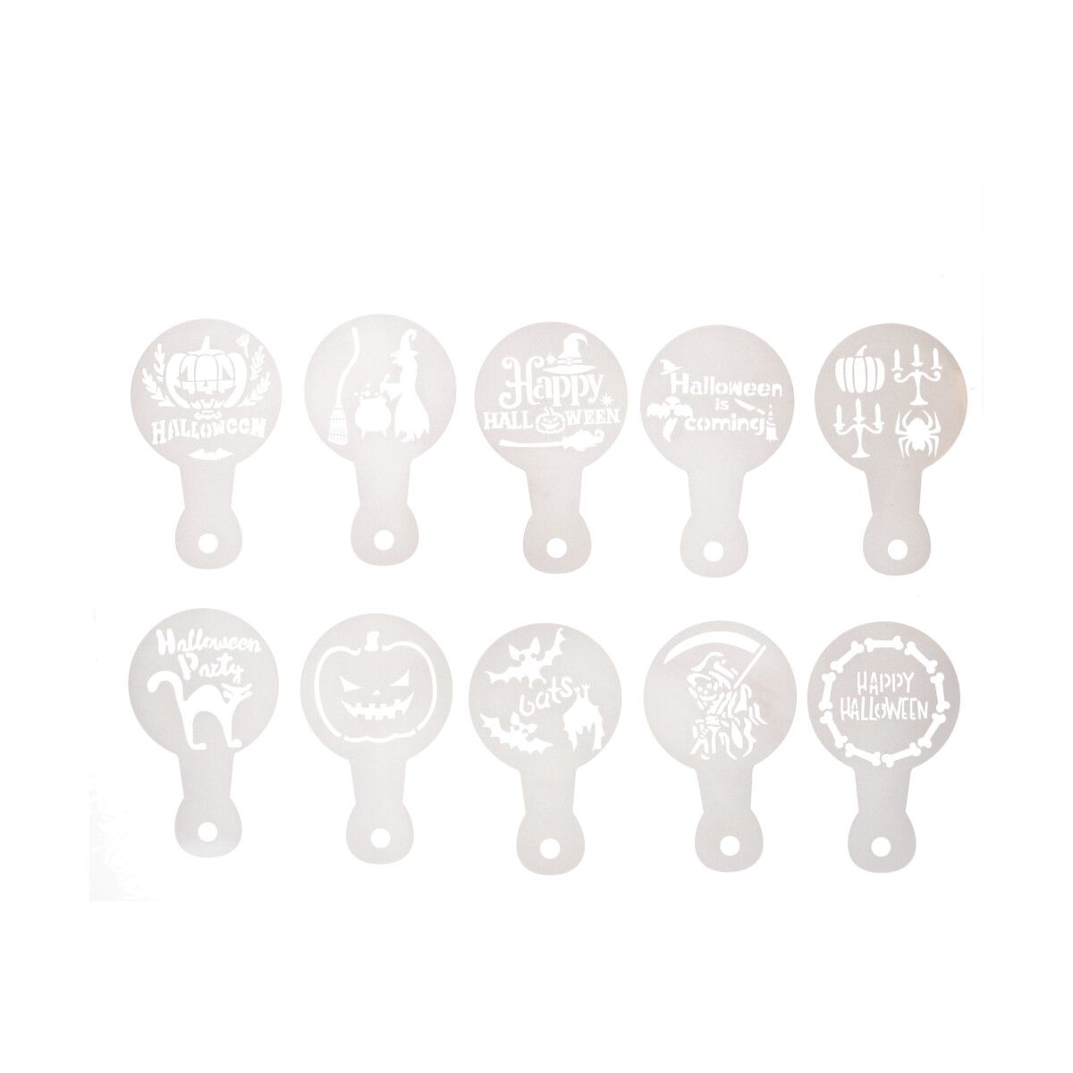 Wilton stensiler Halloween 20 pk