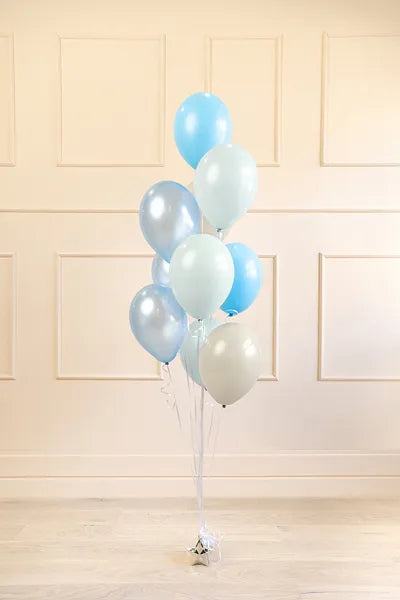 Ballonger Blå mix 27-30cm 10pk