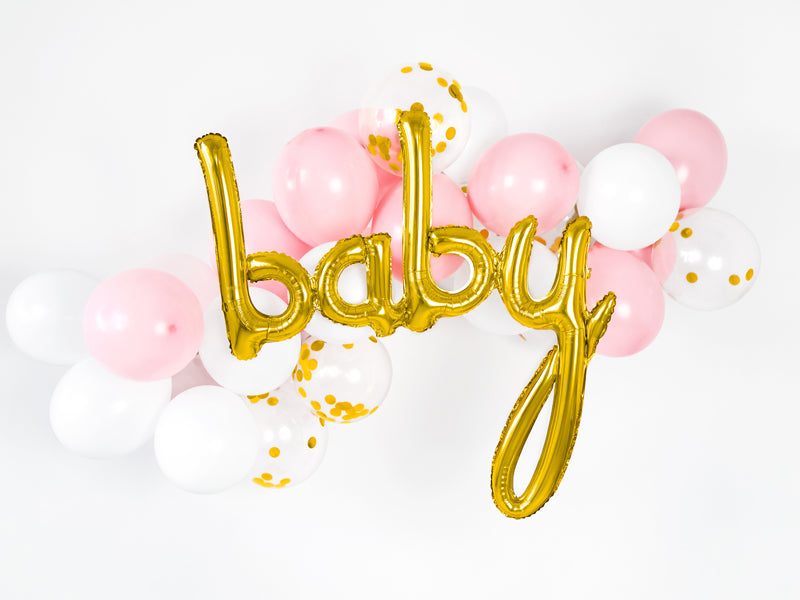 Ballong Baby Gullfolie 73,5x75,5cm 2
