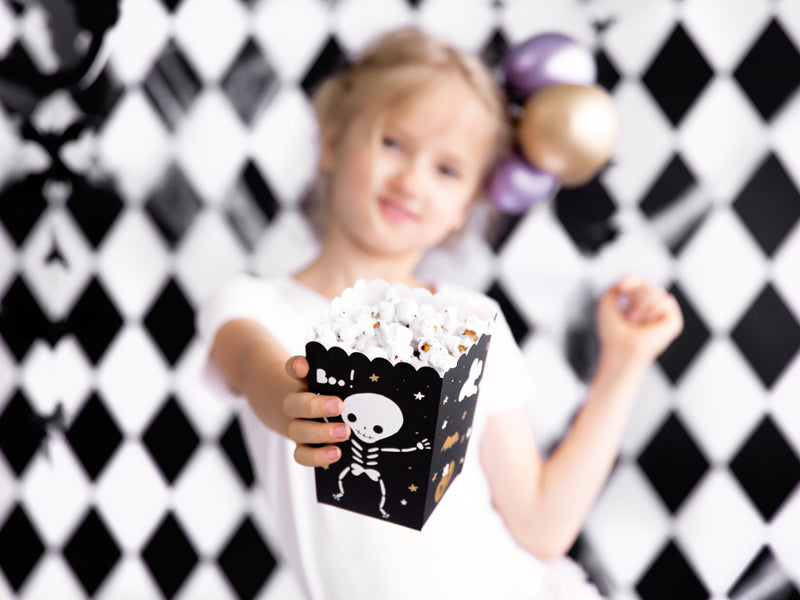 Boks Popkorn Halloween BOO 6 stk 2
