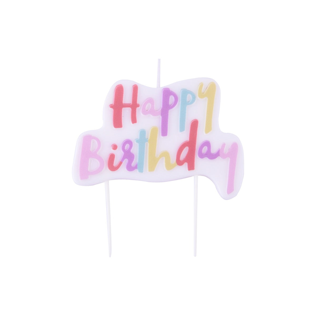 Kakelys Pink Pastel Birthday Candle STK