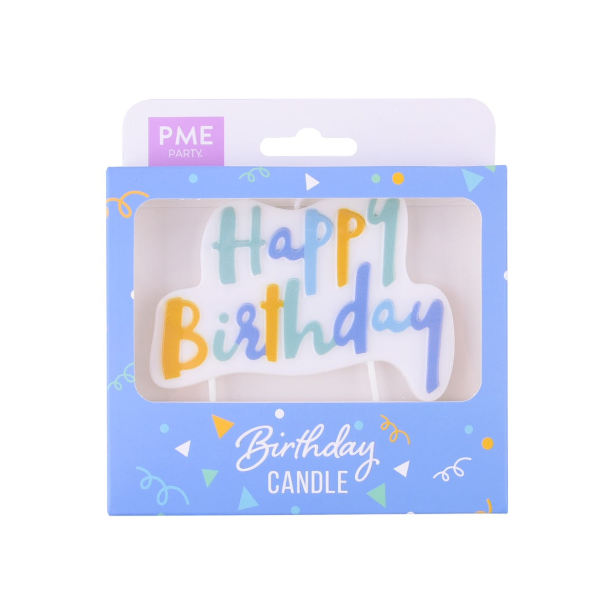 Kakelys Blue Pastel Birthday Candle STK 2