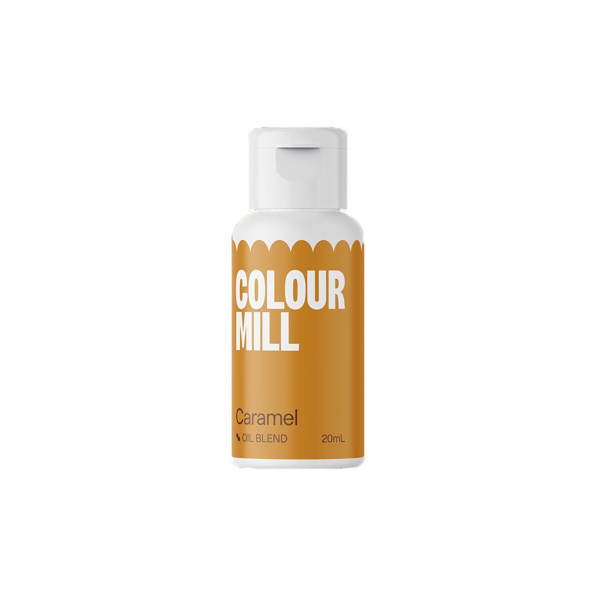 Colour Mill Oljebasert Matfarge 20ml Caramel
