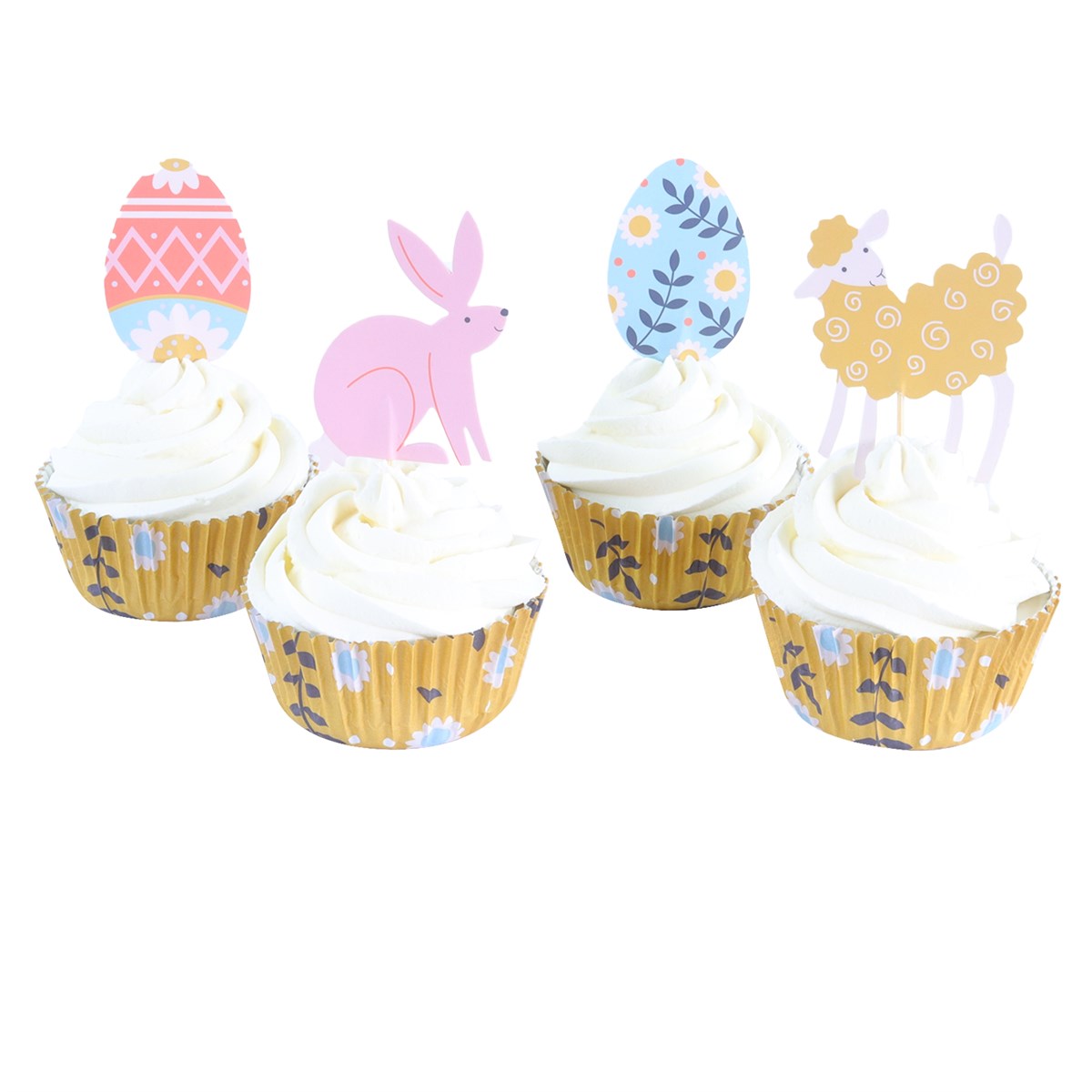 Cupcake sett Påske, pk/24 2