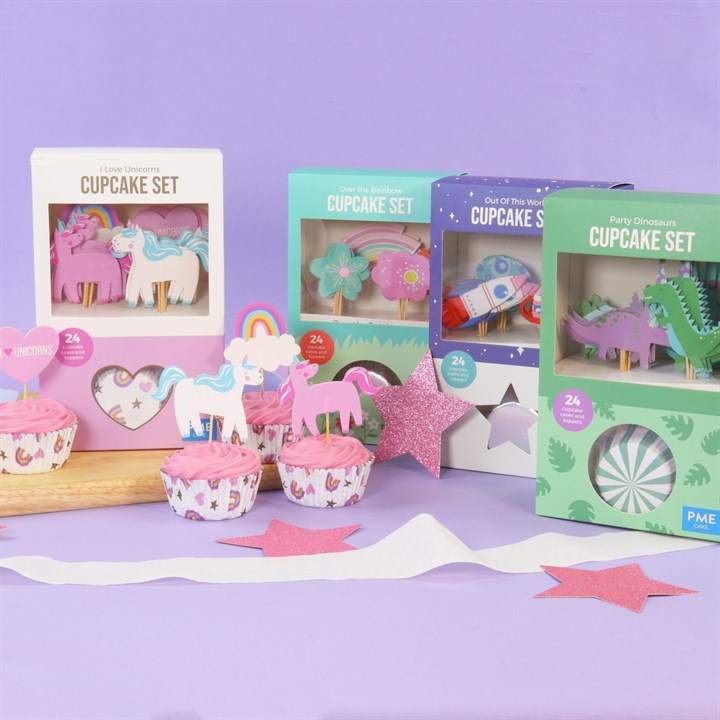Cupcake sett Baby, pk/24 5