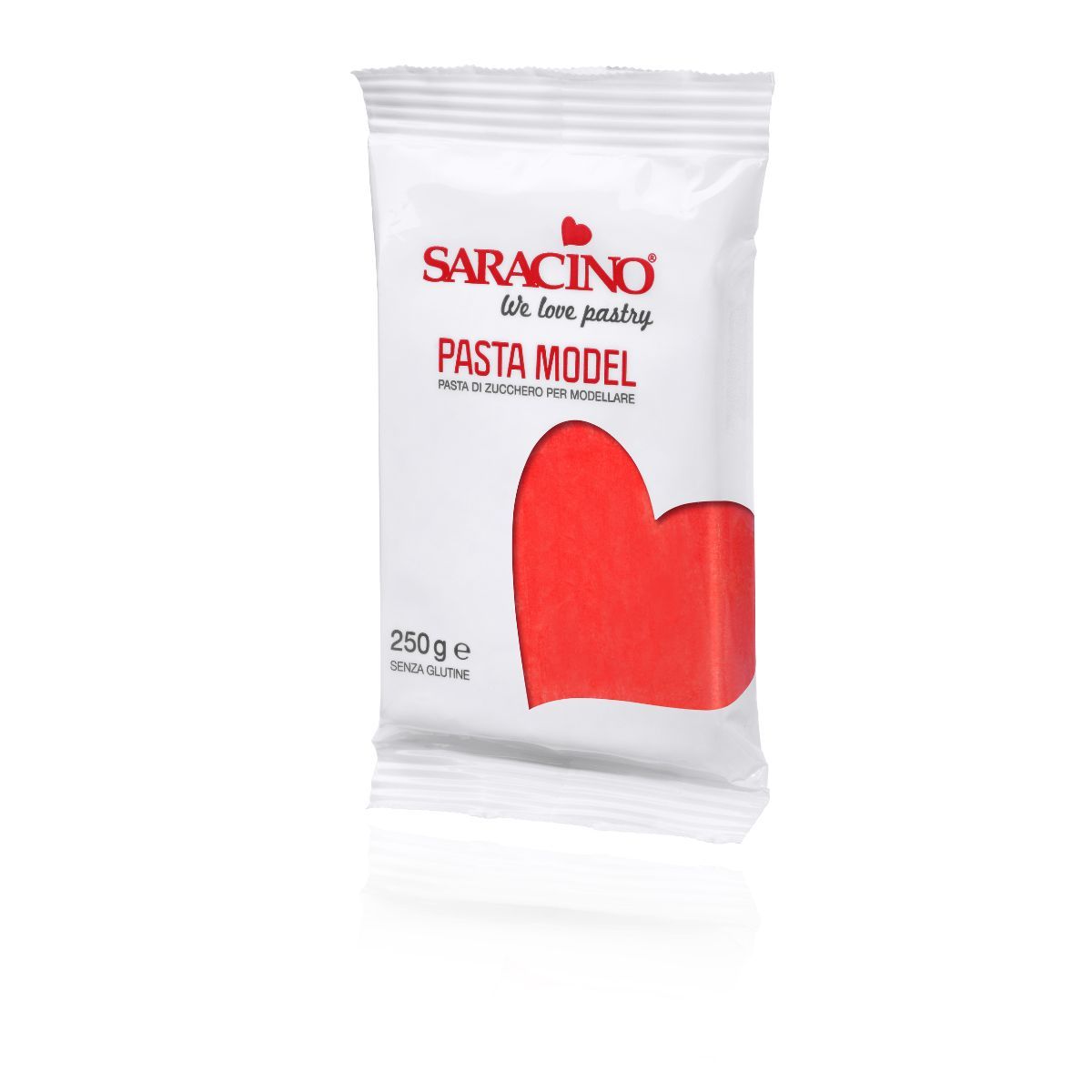 Saracino Modelleringspasta Rød 250g