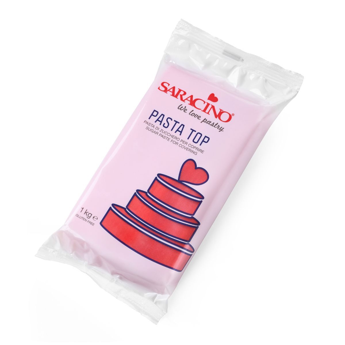 Saracino Top Paste Fondant Rød 1 kg