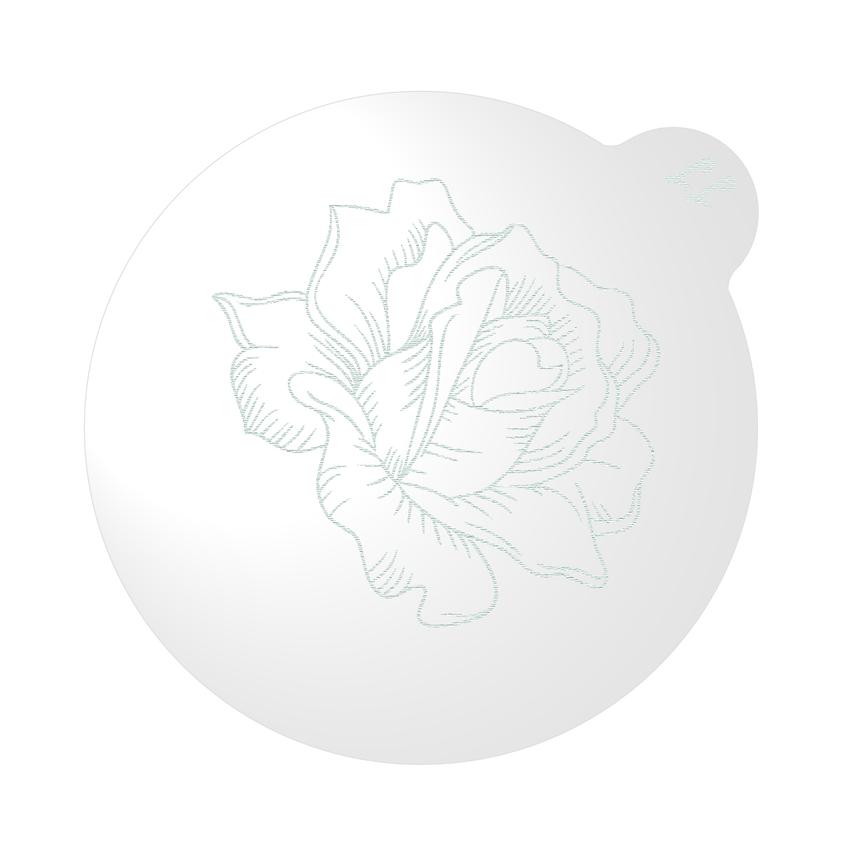 Delicate Rose Flower Cookie Embosser 2