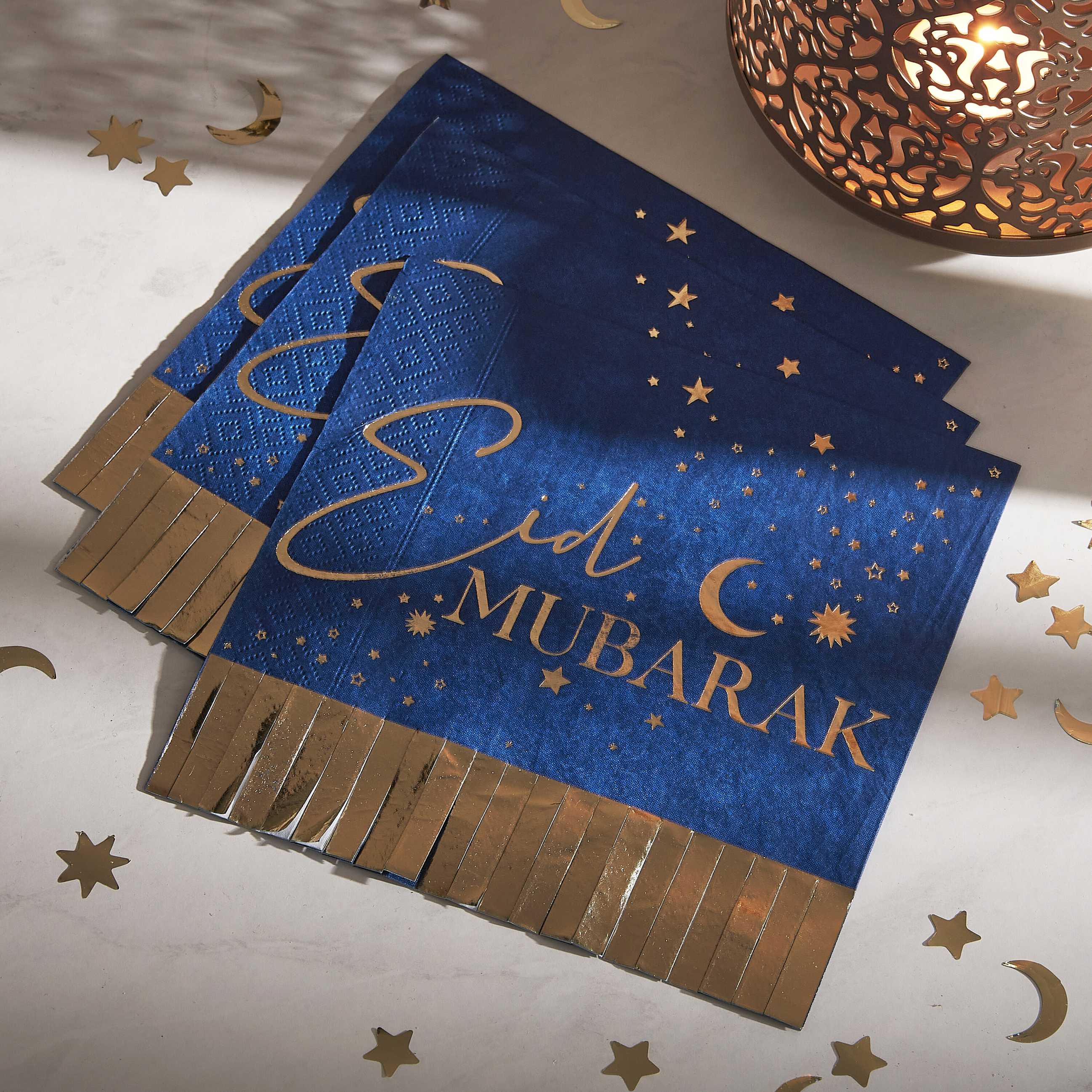 Papirservietter Eid Mubarak, 16 stk 2
