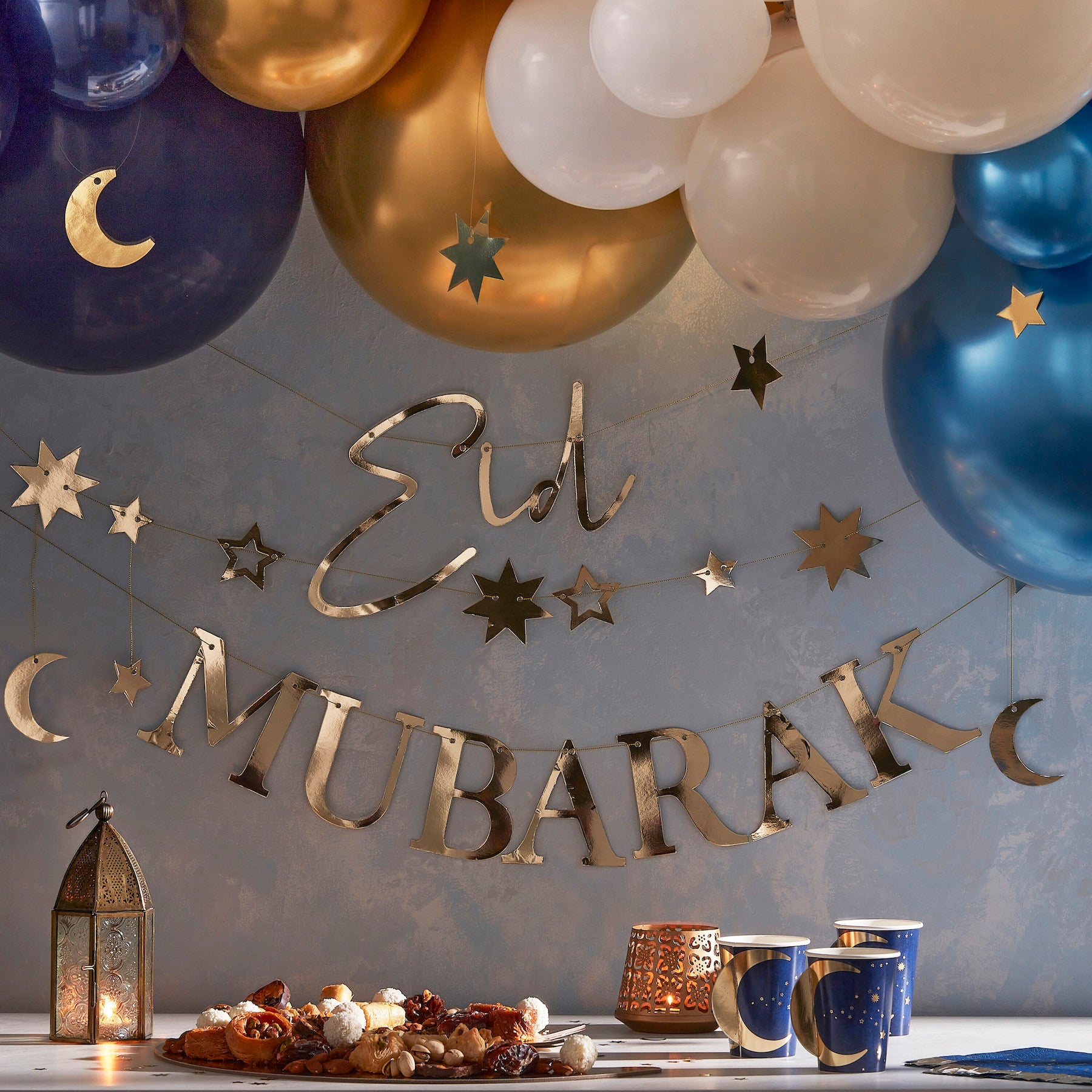 Serveringsbrett Eid Mubarak 3