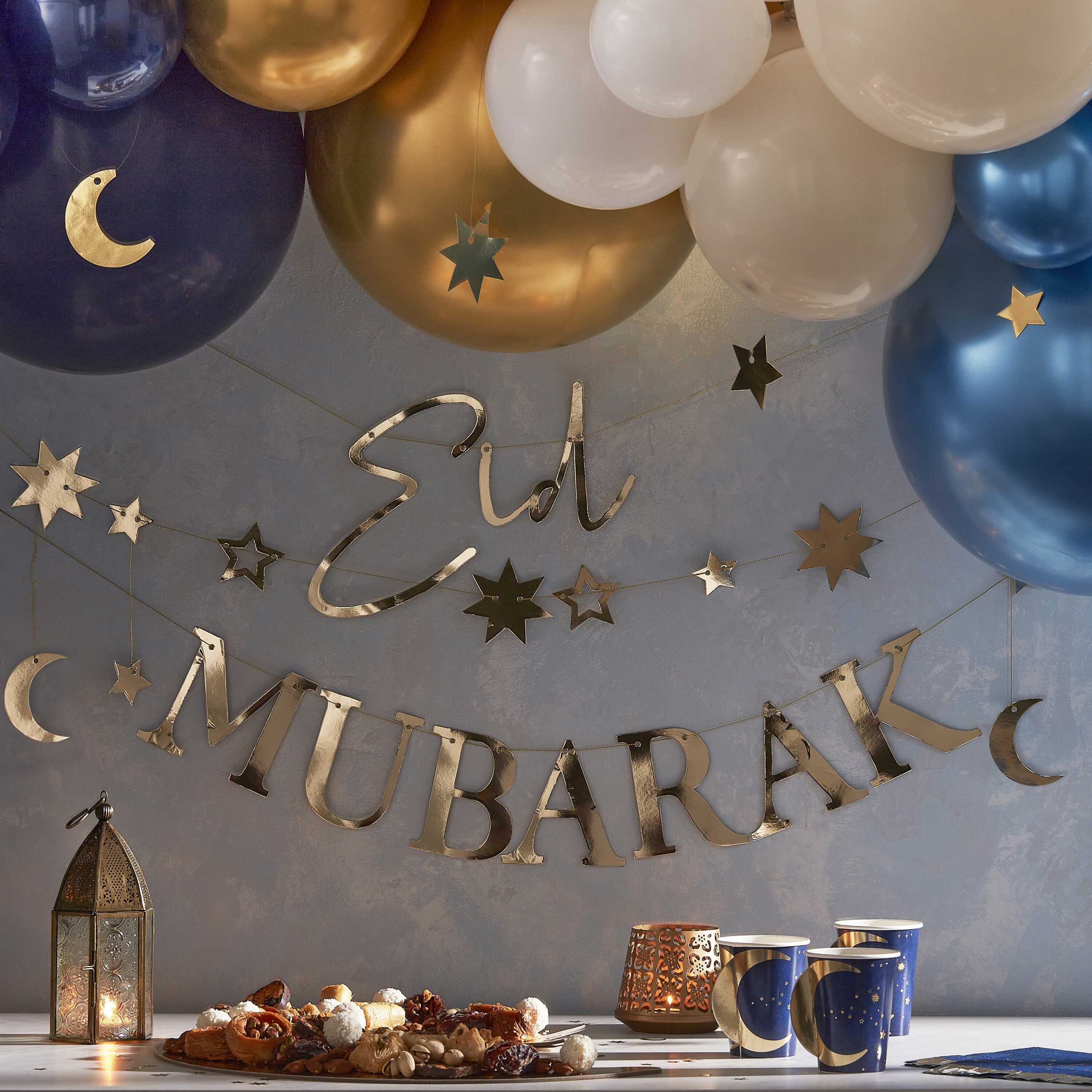 Girlander Eid Mubarak - Gull 2