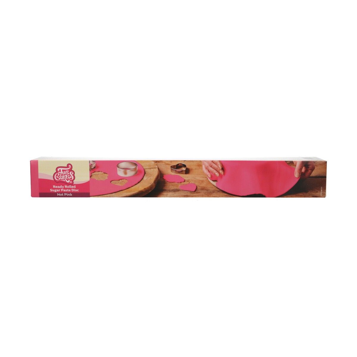 Fondantlokk Mørk Rosa 430g