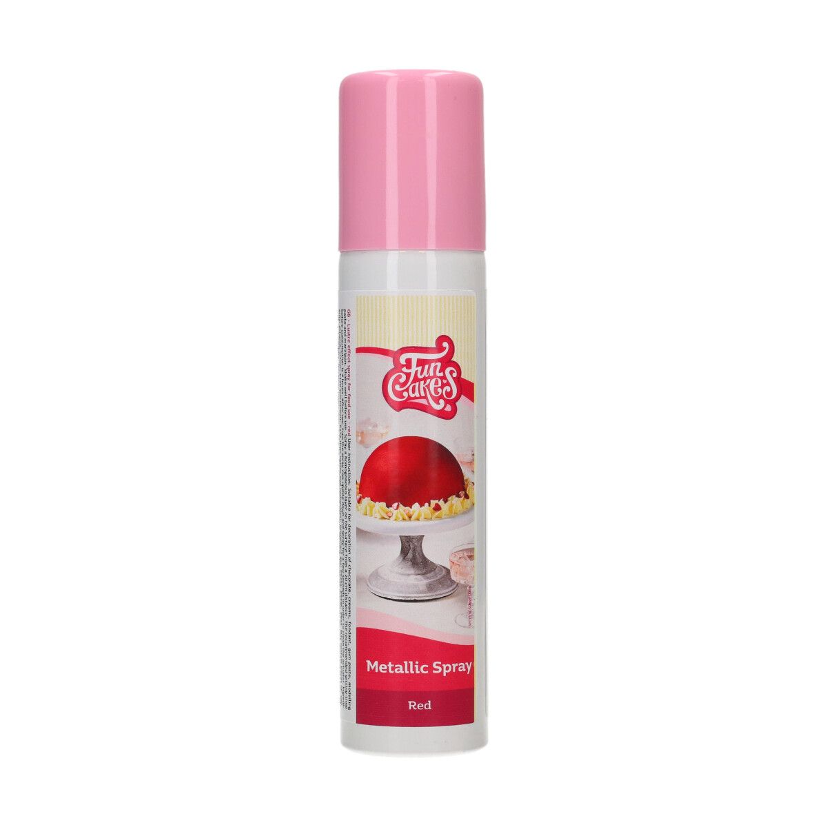 Fargespray Metallic Rød