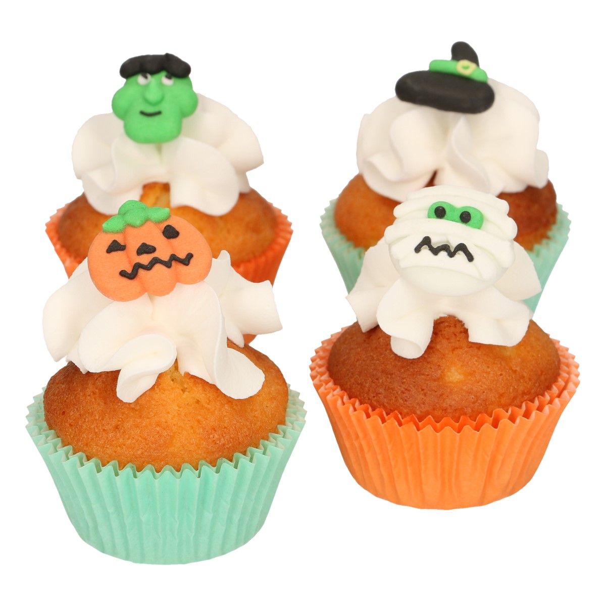 Kakepynt spiselig Halloween 12 stk FC 3