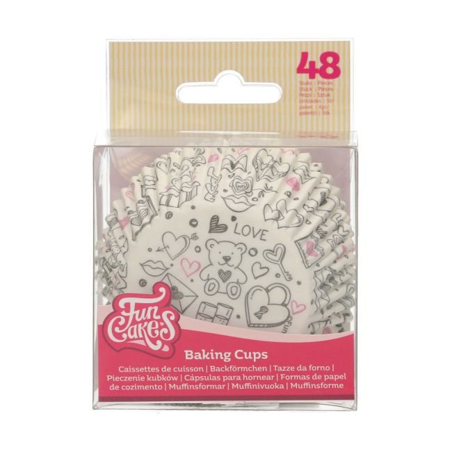Muffinsform STD Love, 48 stk 2