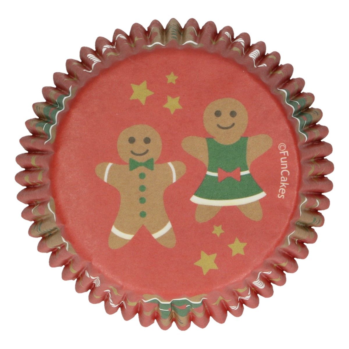 Muffinsform STD Peppekakemenn, 48 stk
