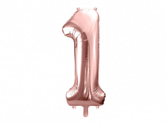 Ballong Rosegull Folie #1, 86cm