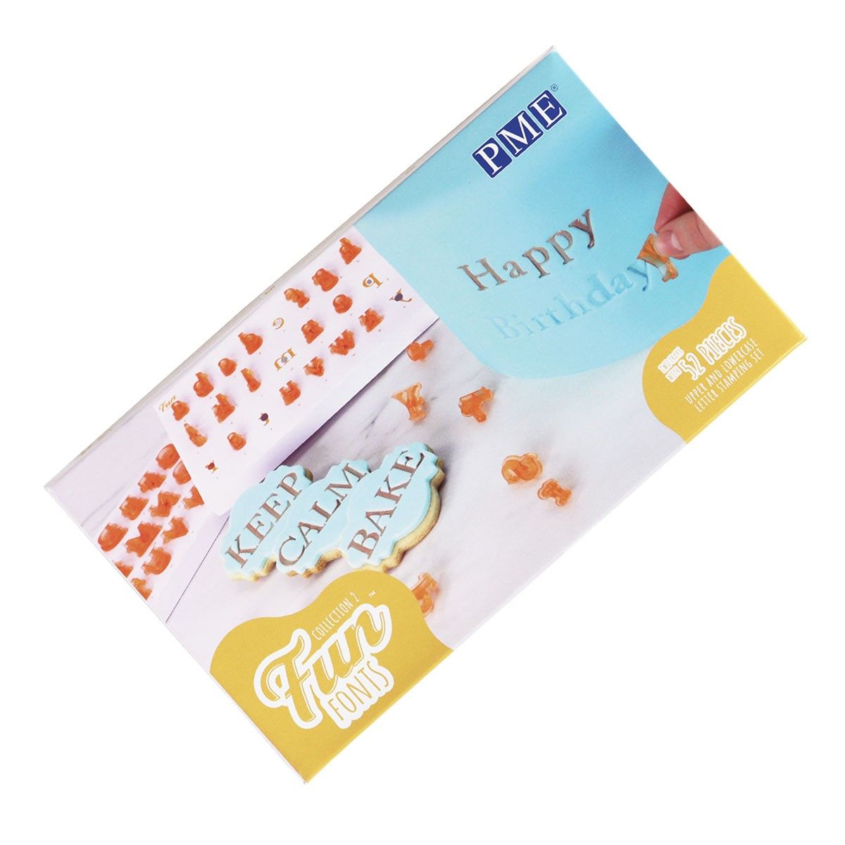 Preger FUN FONTS Bokstaver Str 1,2cm-3cm 52 dl