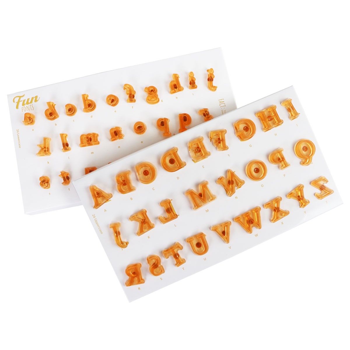 Preger FUN FONTS Bokstaver Str 1,2cm-3cm 52 dl 2