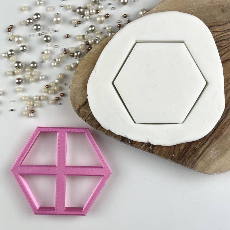 Hexagon utstikker 7 cm