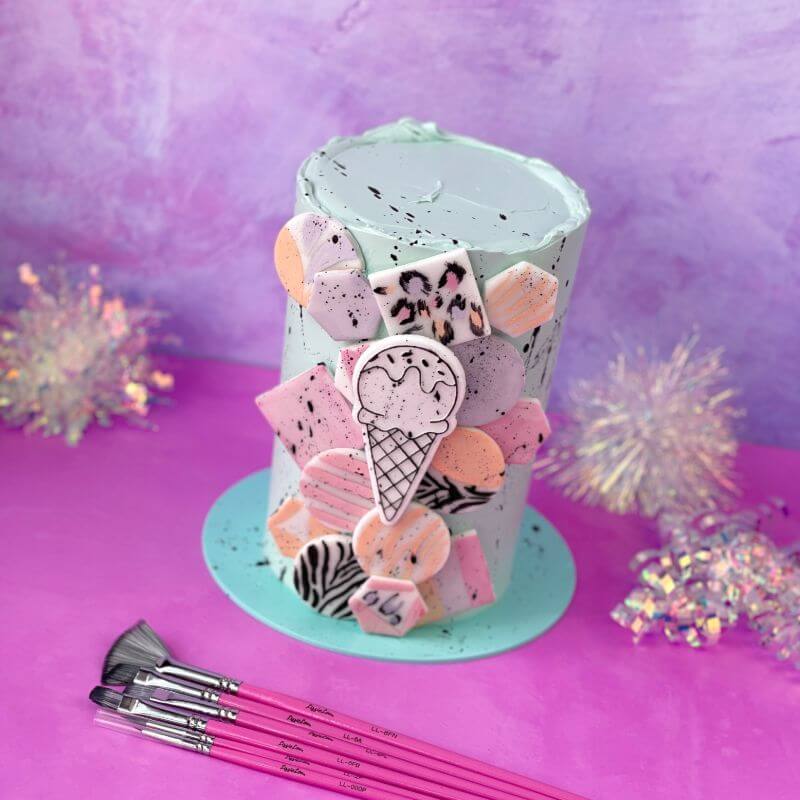 LissieLou Pointed Paint Brush Size 2 6