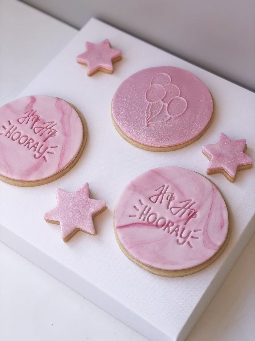 Hip Hip Hooray Cookie Embosser 4