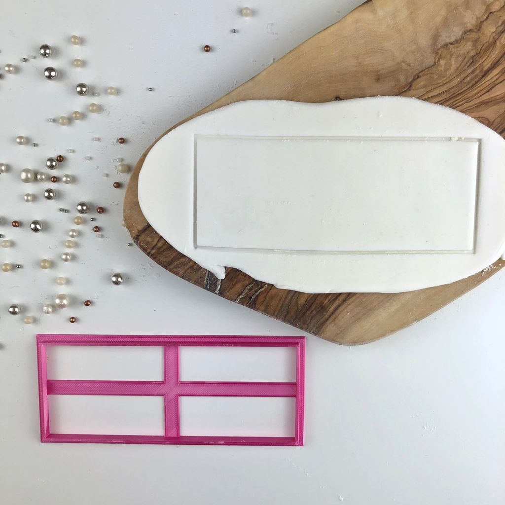 Long Rectangle Cookie Cutter 13x5