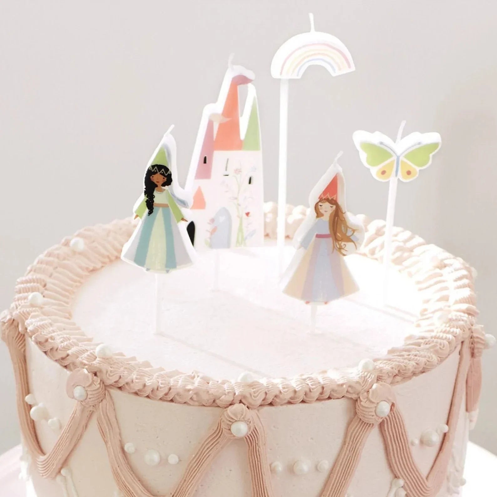 Meri Meri Kakelys Prinsesse 5stk 2