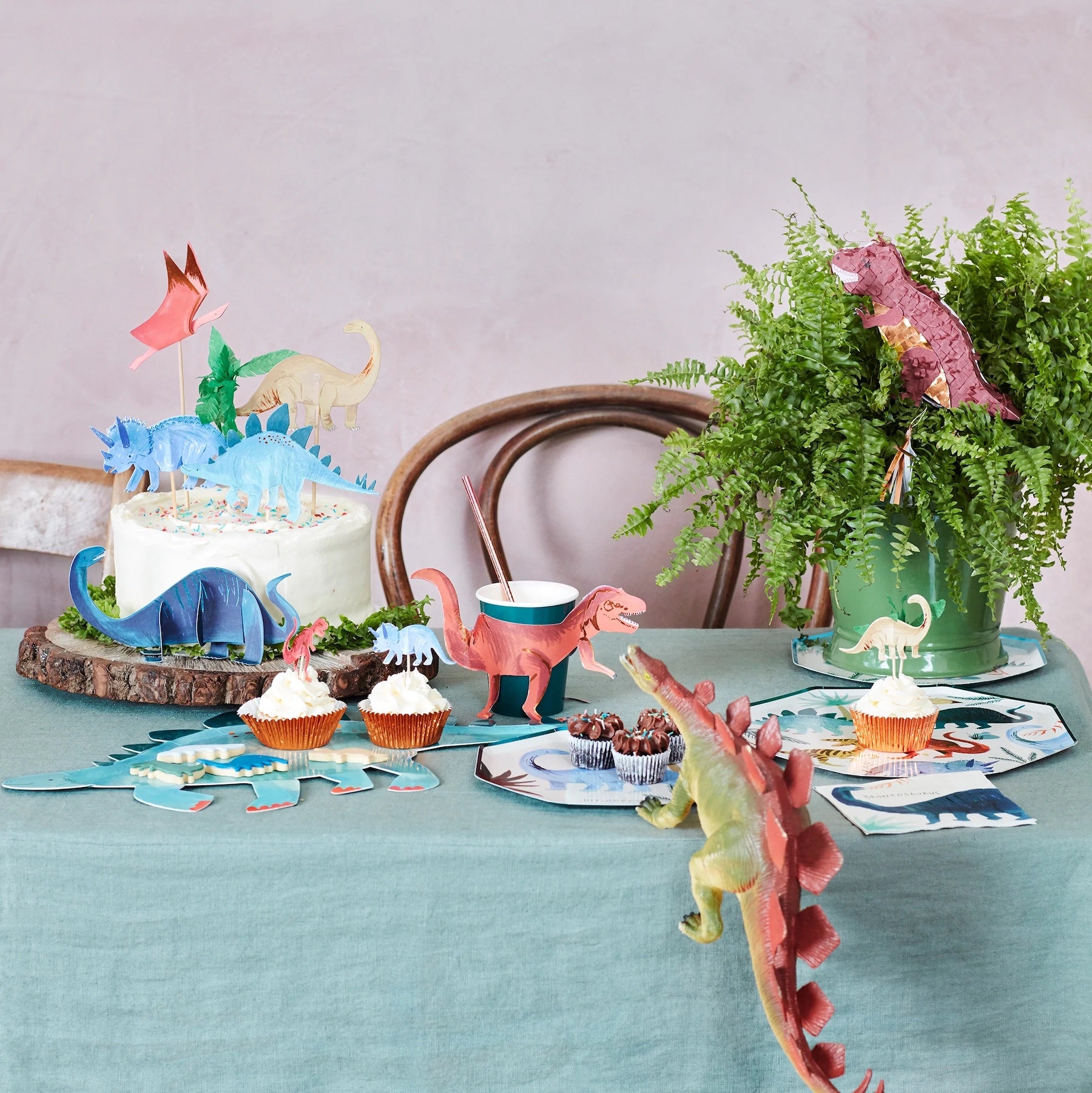 Meri Meri Cupcake Kit Dino 48 dl 5
