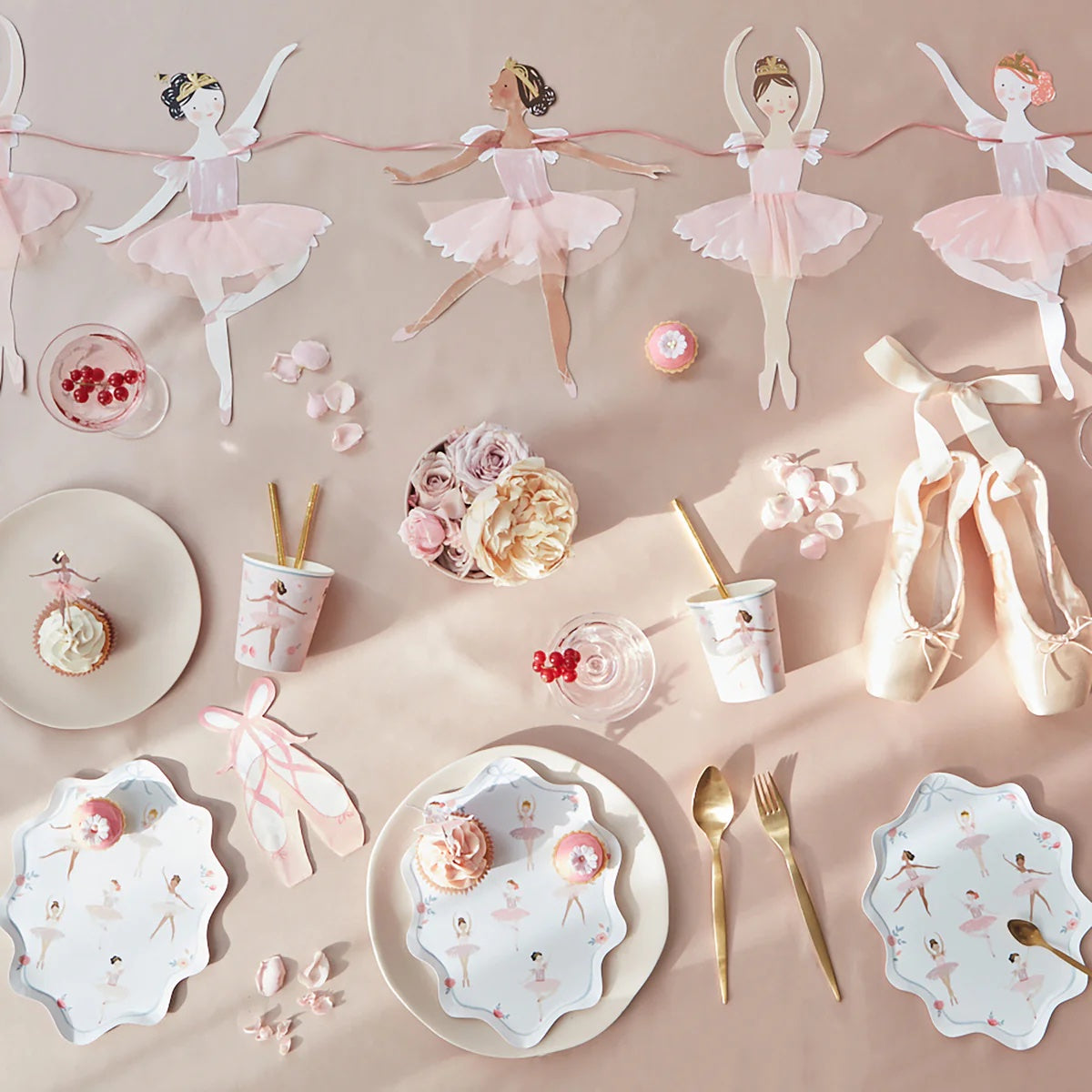 Meri Meri Tallerkener Ballerina Store 4