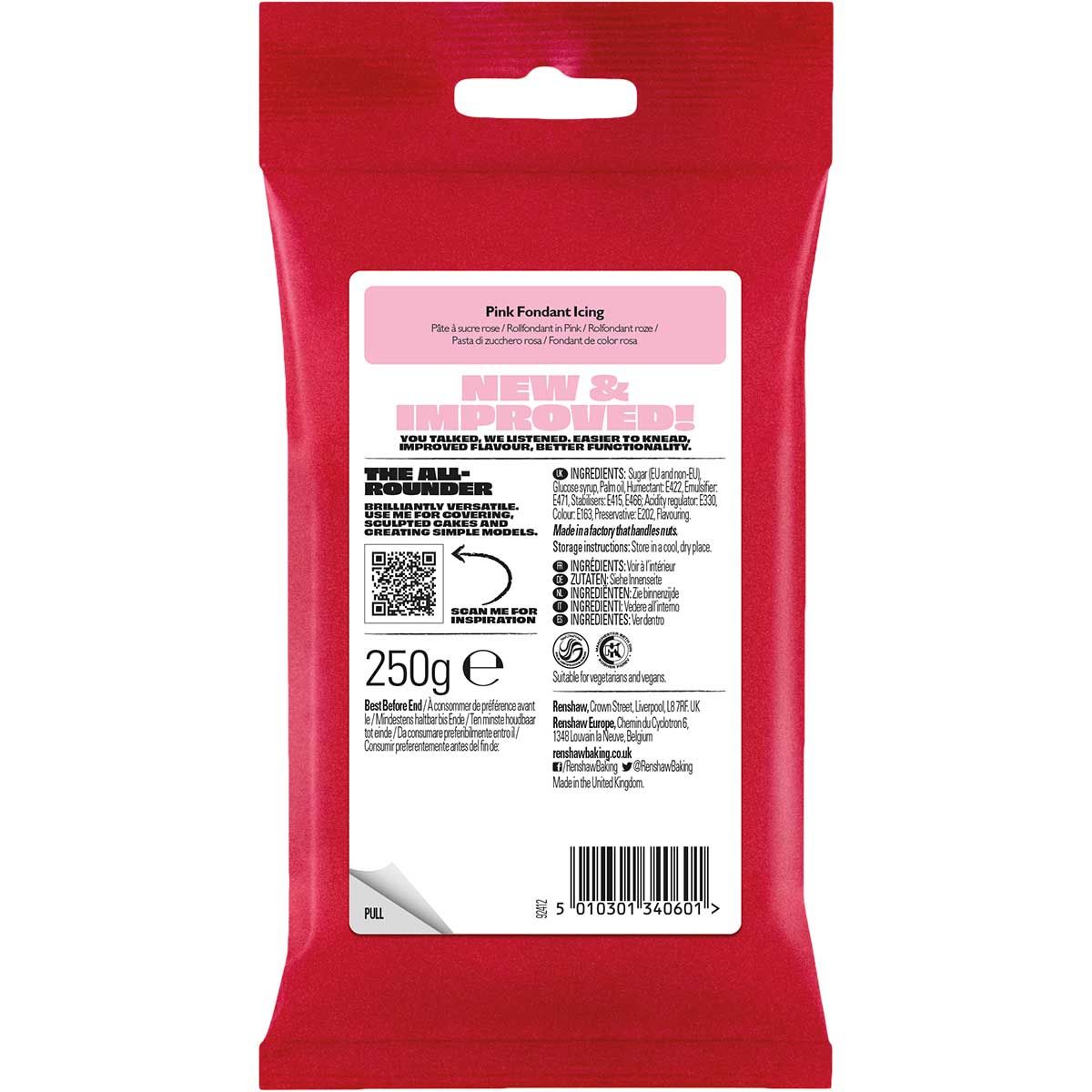 Fondant Rosa Renshaw 250g 3