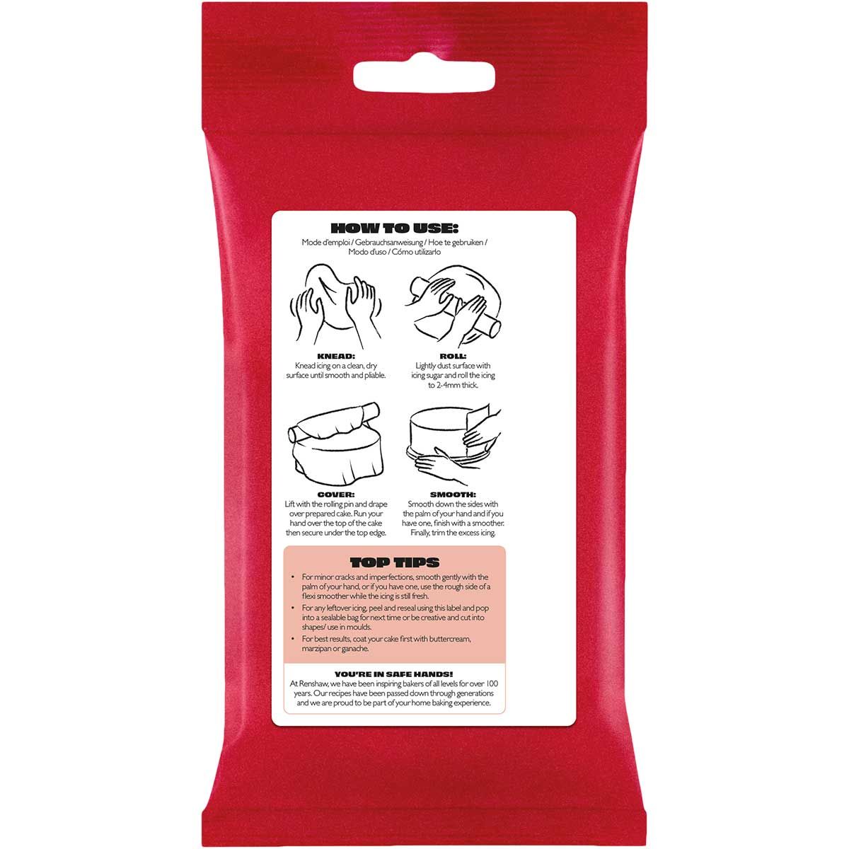Fondant Fersken Renshaw 250g 3