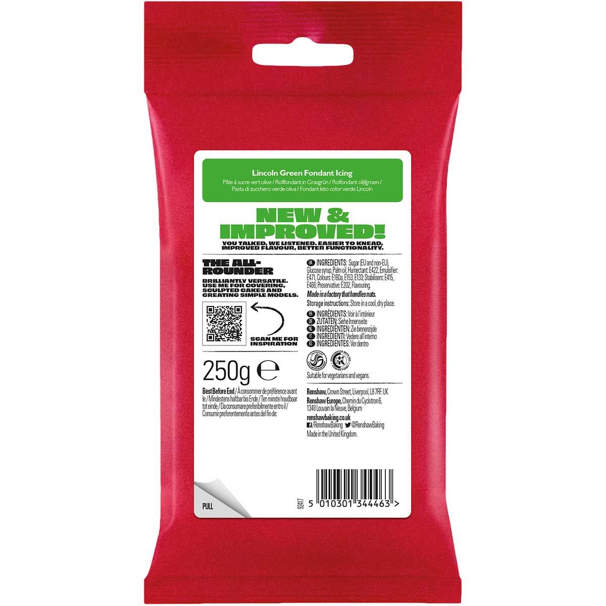 Fondant Grønn Renshaw 250g 2