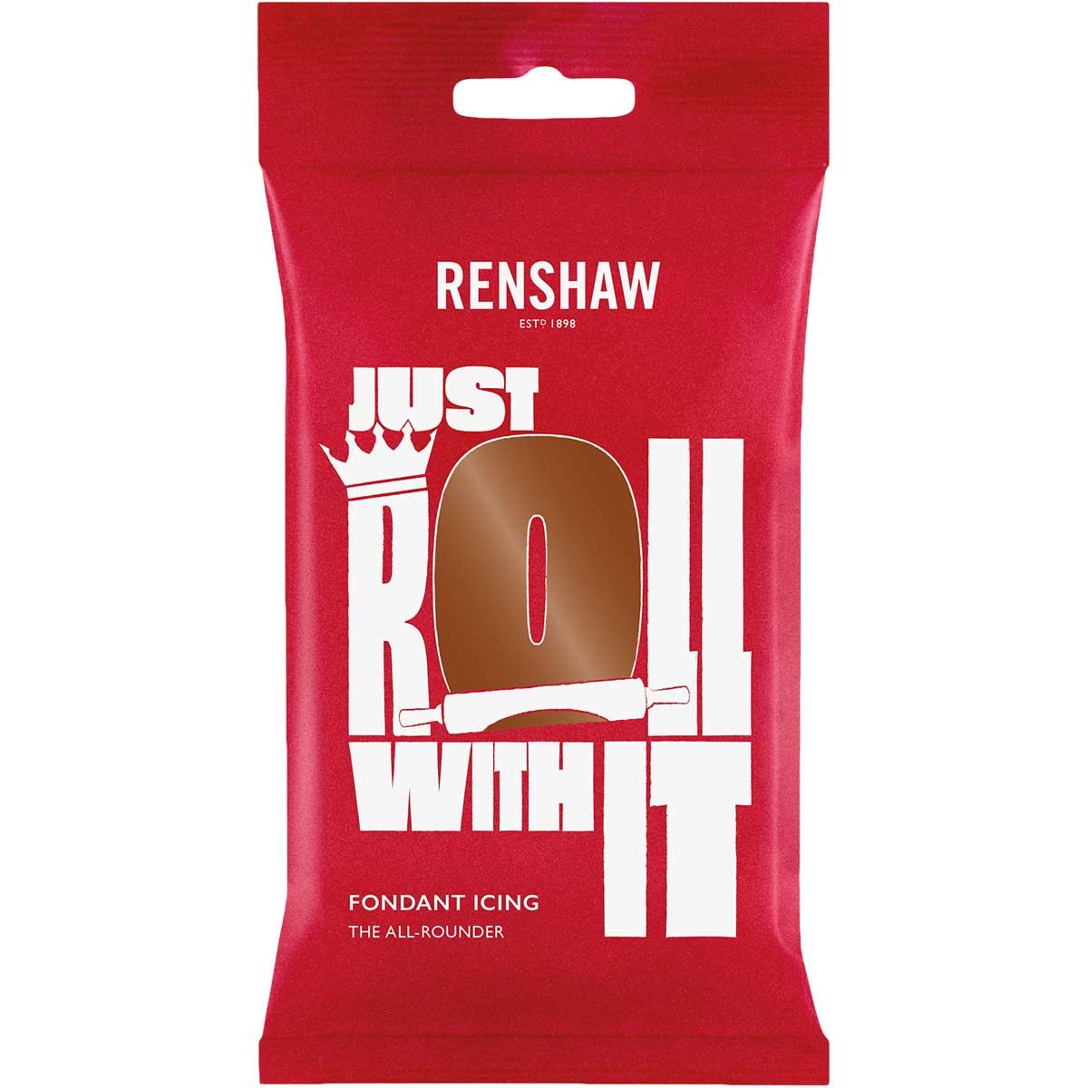 Fondant Brun Mørk Renshaw 250g