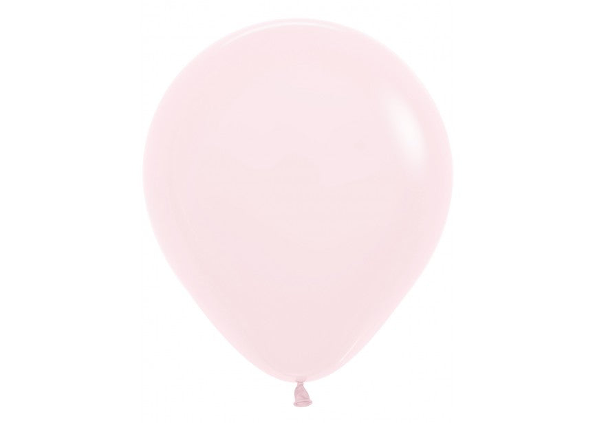 Ballonger Rosa Pastel Matt 46cm, 50 PK