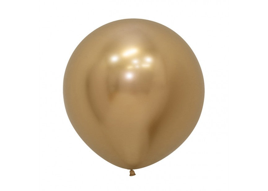 Ballonger Gull Reflex Runde 60cm, 10 PK