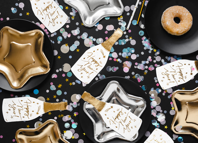 Servietter Nyttår Champagneflaske 2