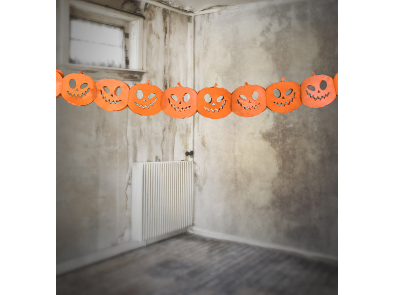 Garland Gresskar Orange 3m, H12,5cm 2